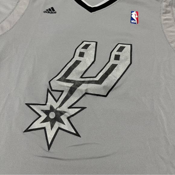 Adidas San Antonio Spurs Tim Duncan 2013 Christmas Day Jersey NBA Size Large - Picture 5 of 11